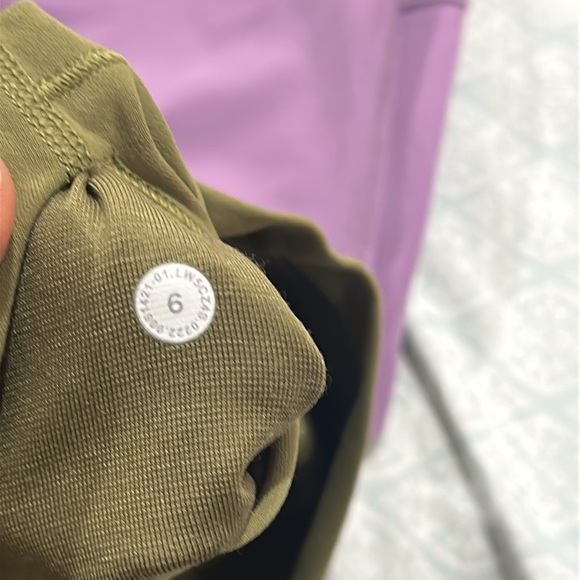 Lululemon 28” Align High-Rise Leggings Bronze Green size 6 - Picture 2 of 7